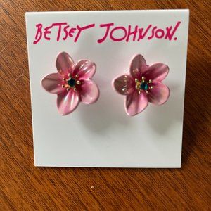 Flower earrings